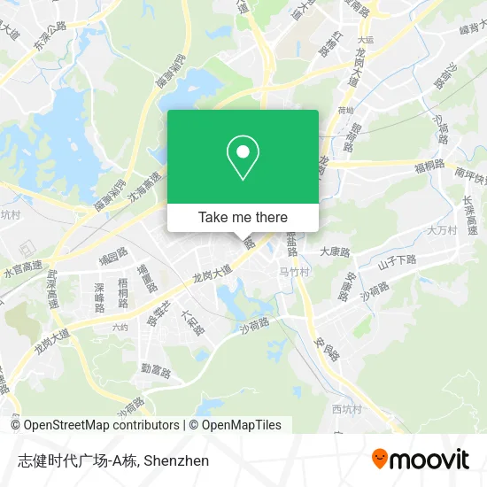 志健时代广场-A栋 map