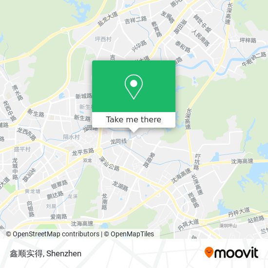 鑫顺实得 map