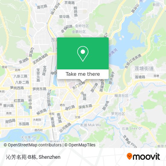 沁芳名苑-B栋 map