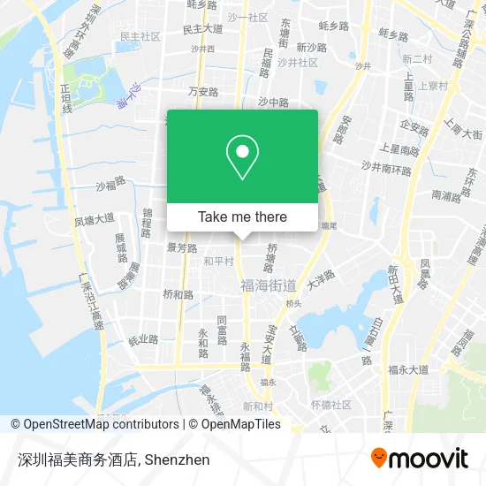 深圳福美商务酒店 map