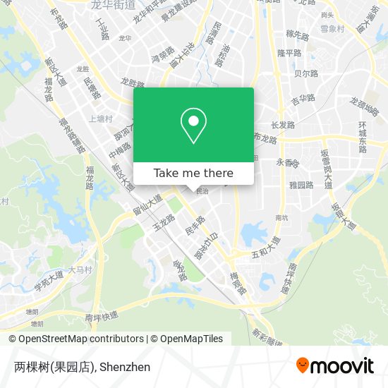 两棵树(果园店) map