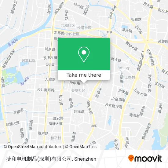 捷和电机制品(深圳)有限公司 map