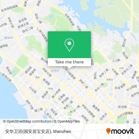 安华卫浴(国安居宝安店) map