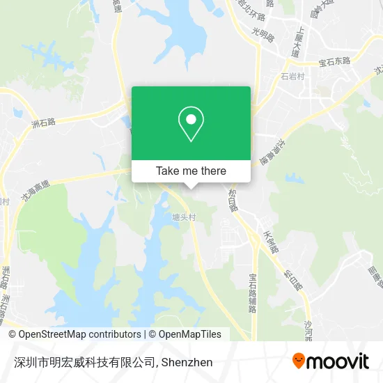 深圳市明宏威科技有限公司 map