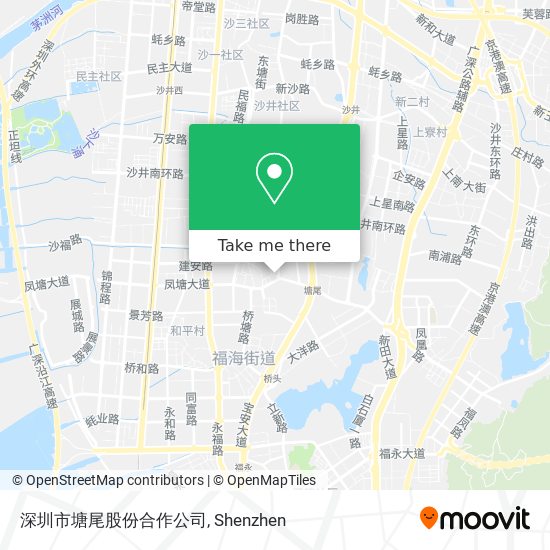 深圳市塘尾股份合作公司 map