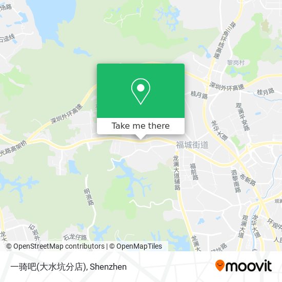一骑吧(大水坑分店) map