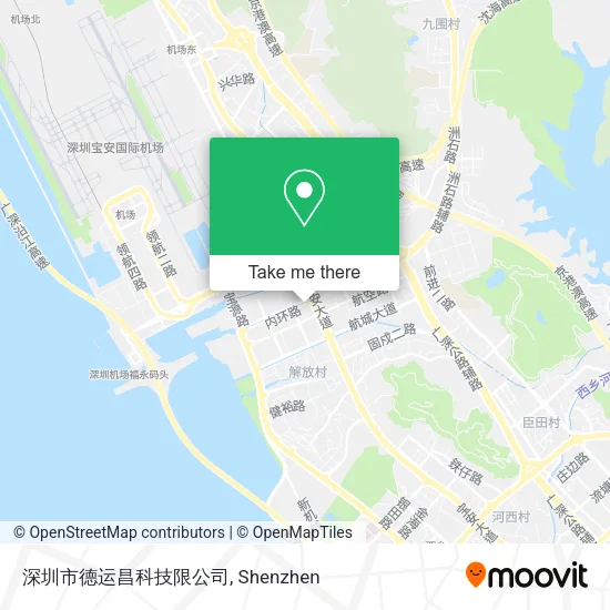 深圳市德运昌科技限公司 map