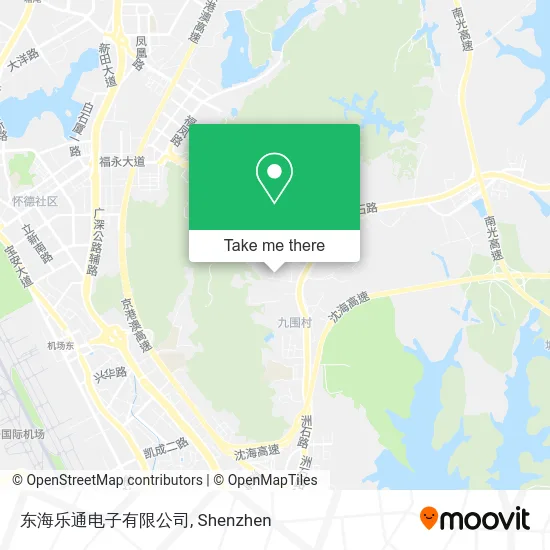 东海乐通电子有限公司 map