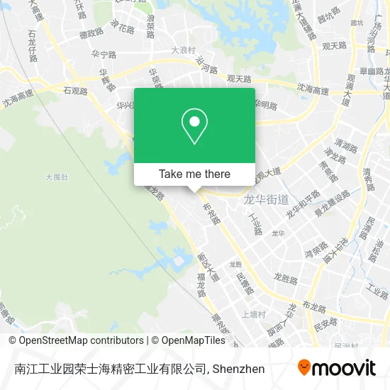 南江工业园荣士海精密工业有限公司 map