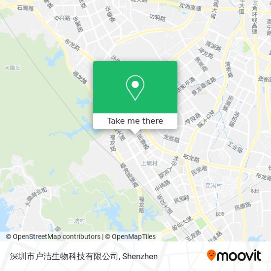 深圳市户洁生物科技有限公司 map