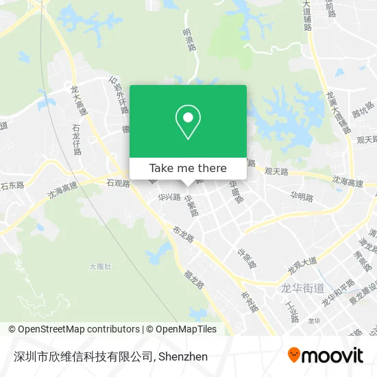 深圳市欣维信科技有限公司 map