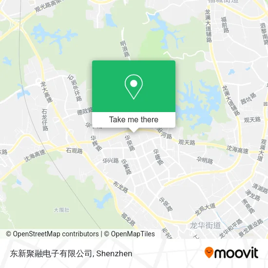 东新聚融电子有限公司 map