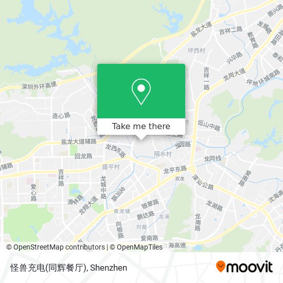 怪兽充电(同辉餐厅) map