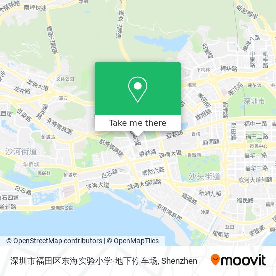深圳市福田区东海实验小学-地下停车场 map