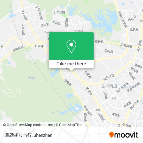 How To Get To 鹏远杨典当行in 龙华镇by Bus Or Metro