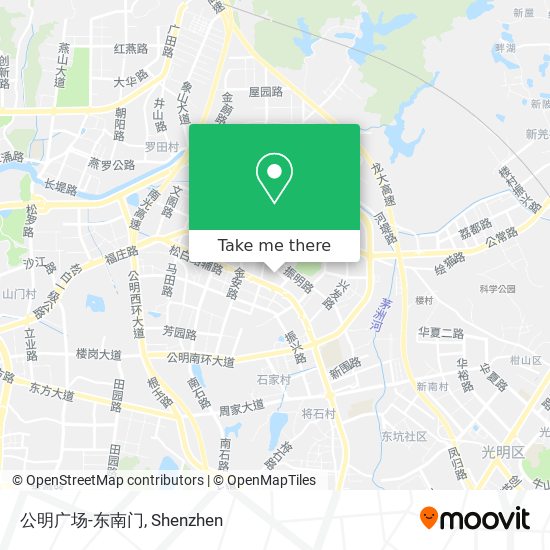 公明广场-东南门 map