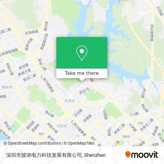 深圳市骏涛电力科技发展有限公司 map