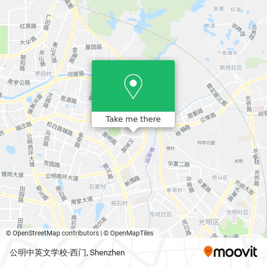 公明中英文学校-西门 map