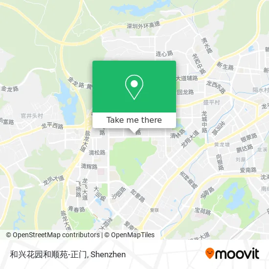 和兴花园和顺苑-正门 map