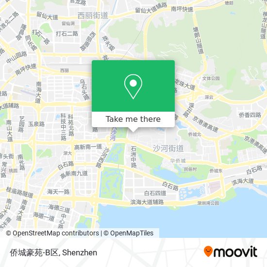 侨城豪苑-B区 map