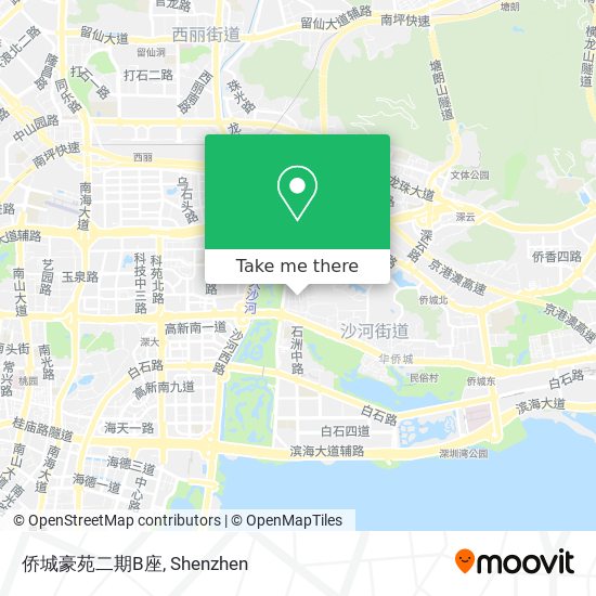 侨城豪苑二期B座 map
