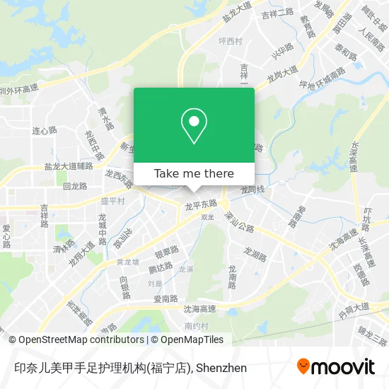 印奈儿美甲手足护理机构(福宁店) map