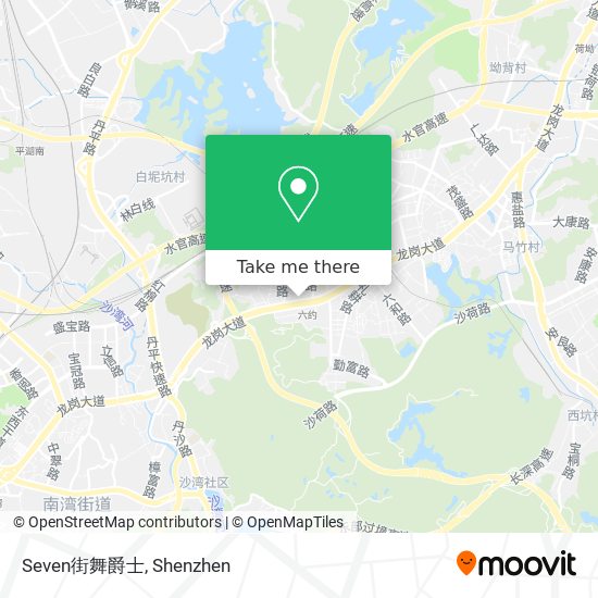 Seven街舞爵士 map