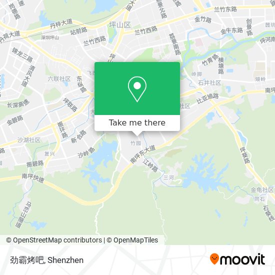 劲霸烤吧 map