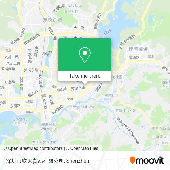 深圳市联天贸易有限公司 map