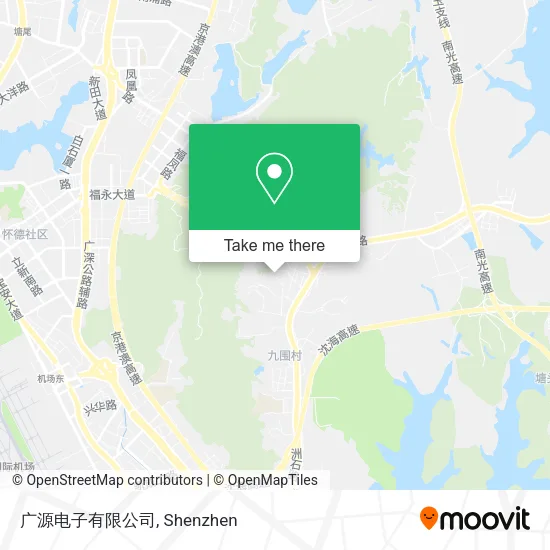 广源电子有限公司 map