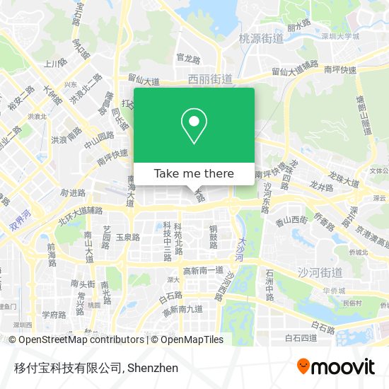 移付宝科技有限公司 map