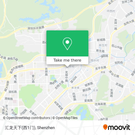 汇龙天下(西1门) map