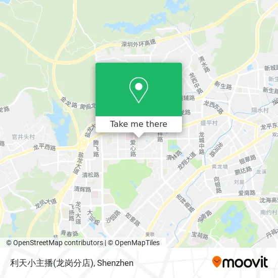 利天小主播(龙岗分店) map