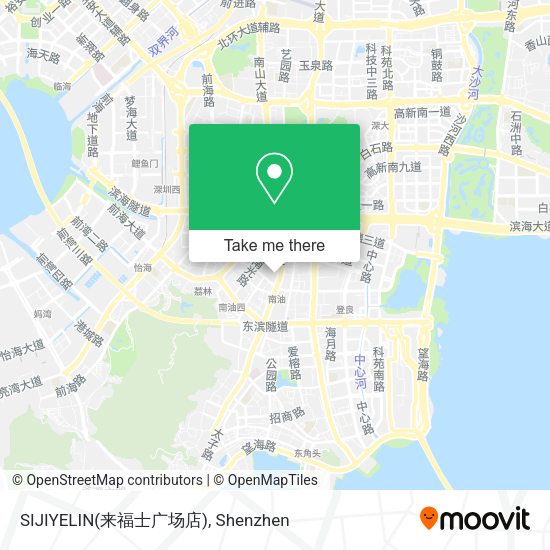 SIJIYELIN(来福士广场店) map