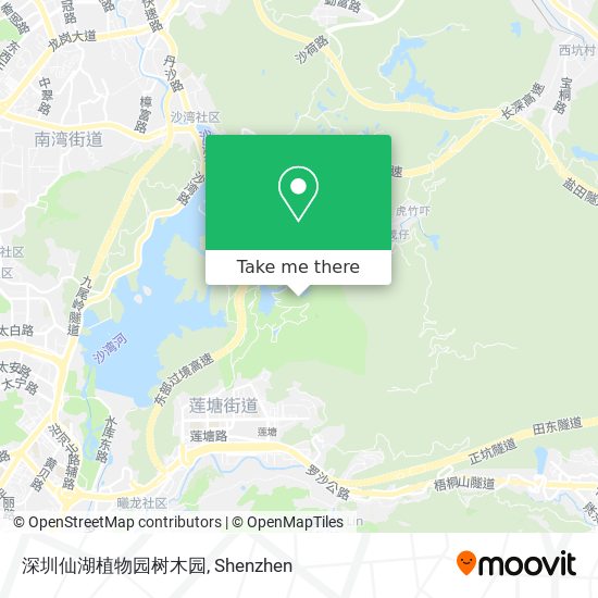 深圳仙湖植物园树木园 map