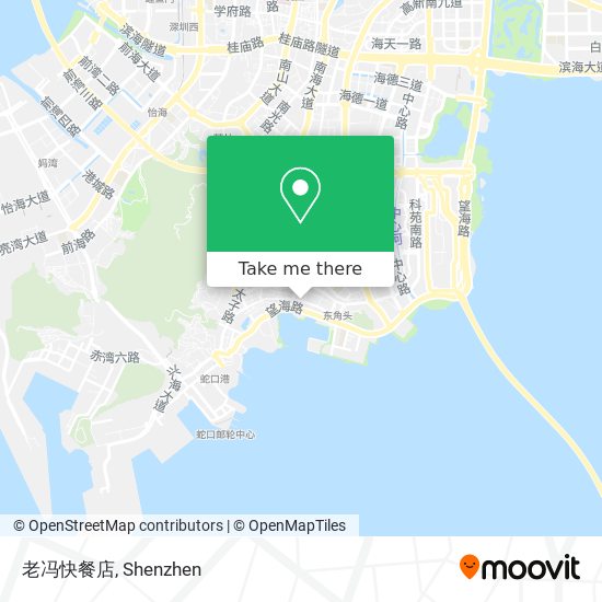 老冯快餐店 map