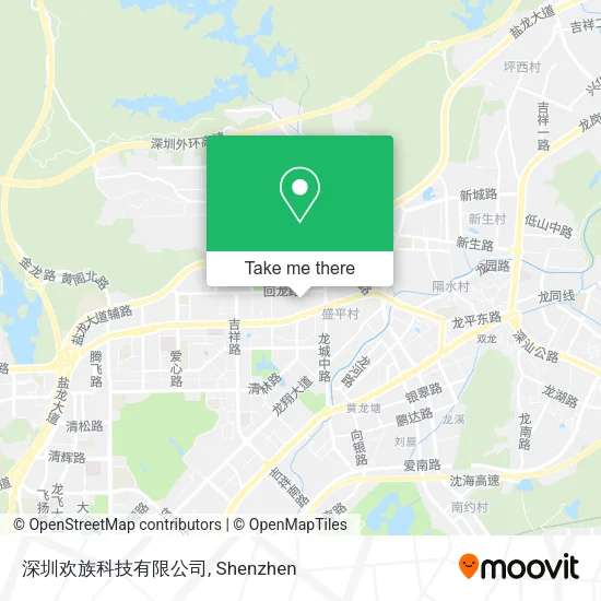 深圳欢族科技有限公司 map