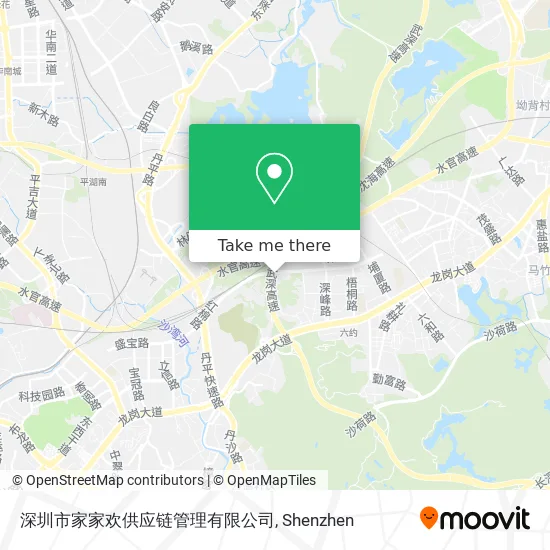深圳市家家欢供应链管理有限公司 map