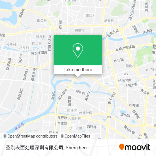 圣刚表面处理深圳有限公司 map