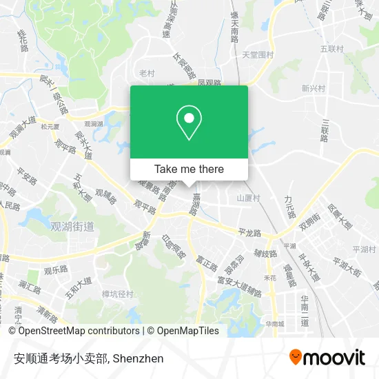 安顺通考场小卖部 map