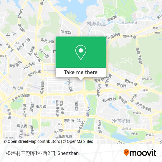 松坪村三期东区-西2门 map