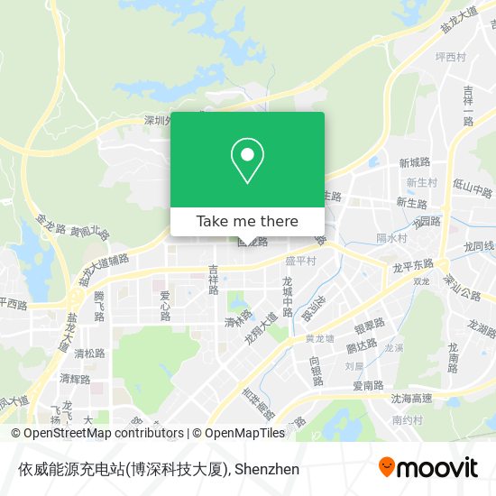 依威能源充电站(博深科技大厦) map