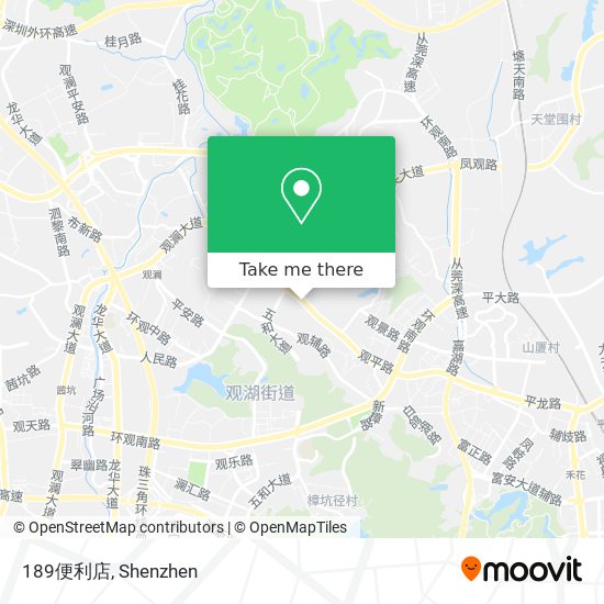 189便利店 map