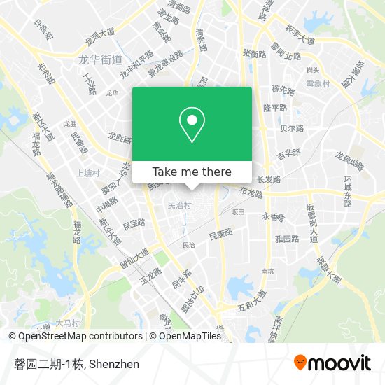 馨园二期-1栋 map