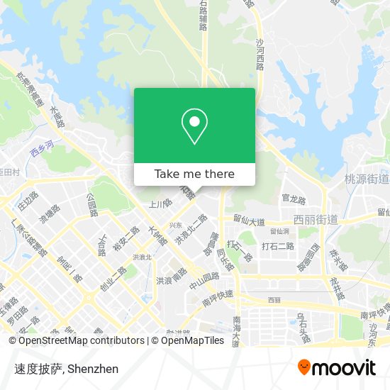 速度披萨 map