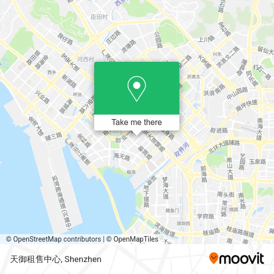 天御租售中心 map