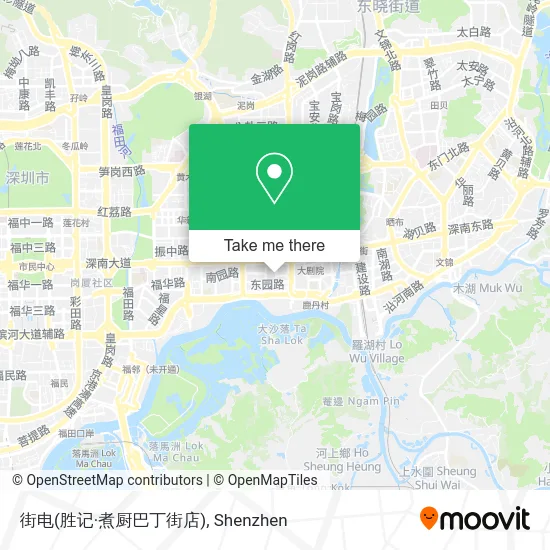 街电(胜记·煮厨巴丁街店) map