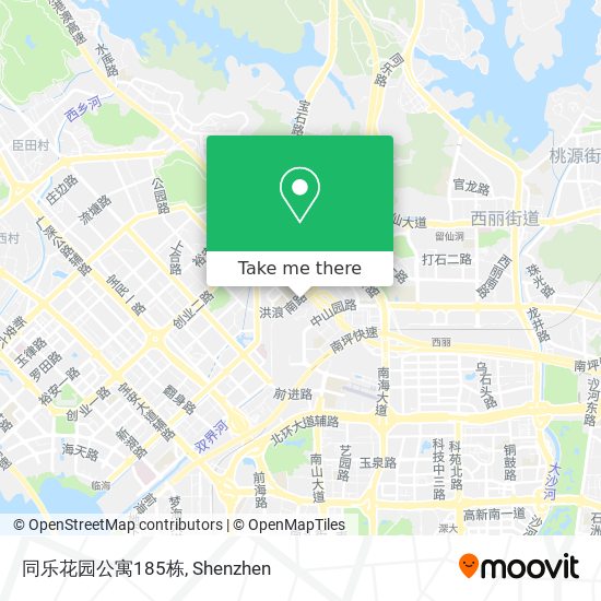 同乐花园公寓185栋 map