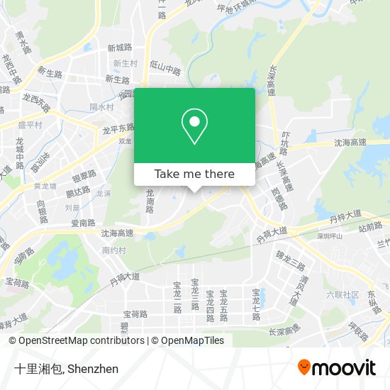 十里湘包 map