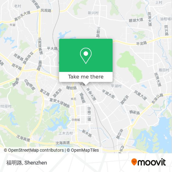 福明路 map